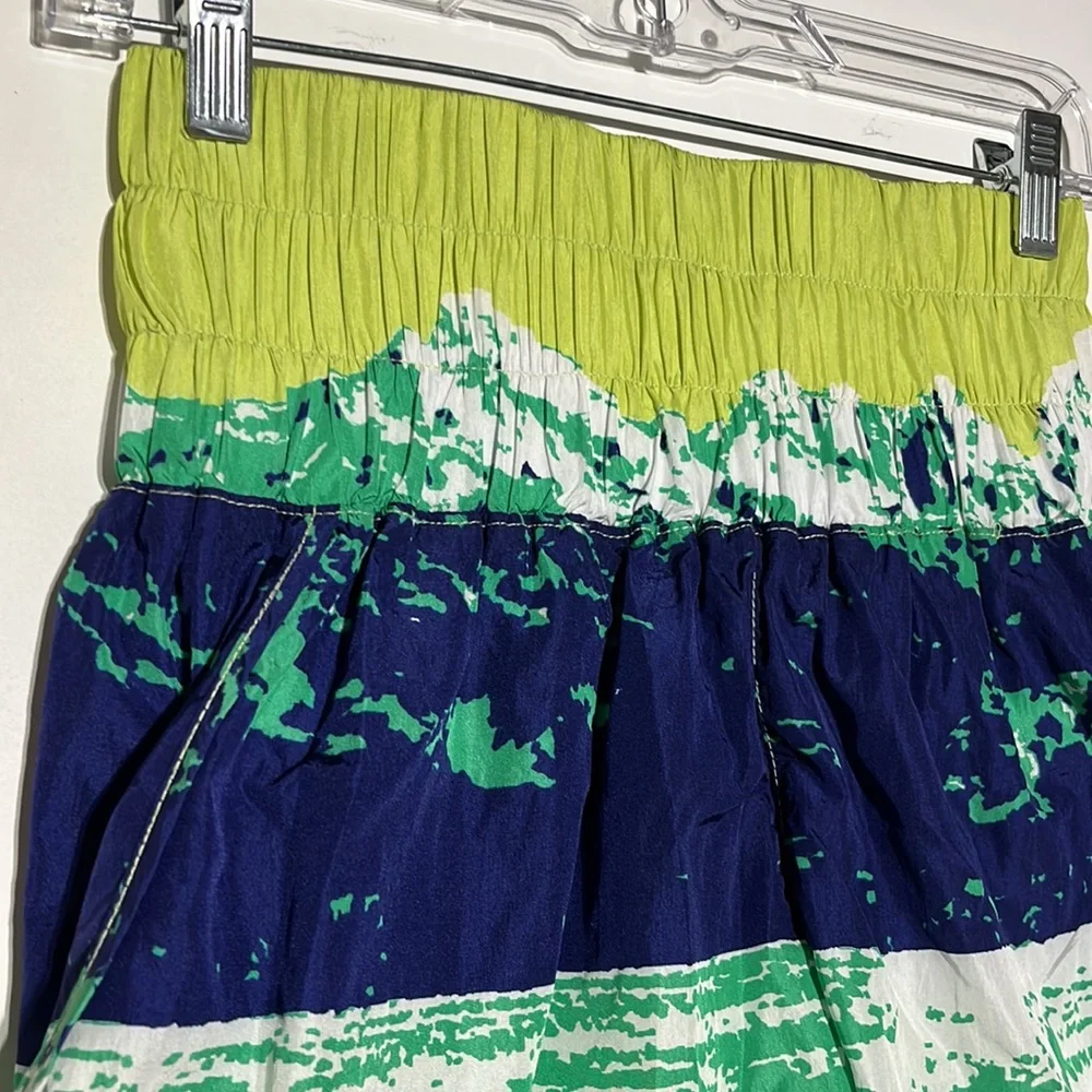 NWOT Free People FP Movement The Way Home Printed Shorts Mountain Print Size S - Picture 2 of 8